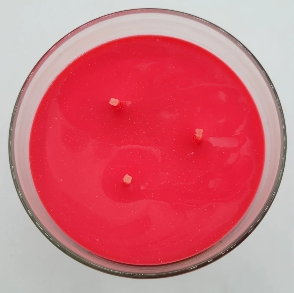 Bath and Body Works Raspberry Sun Tea 3 wick Candle - Picture 2 of 4